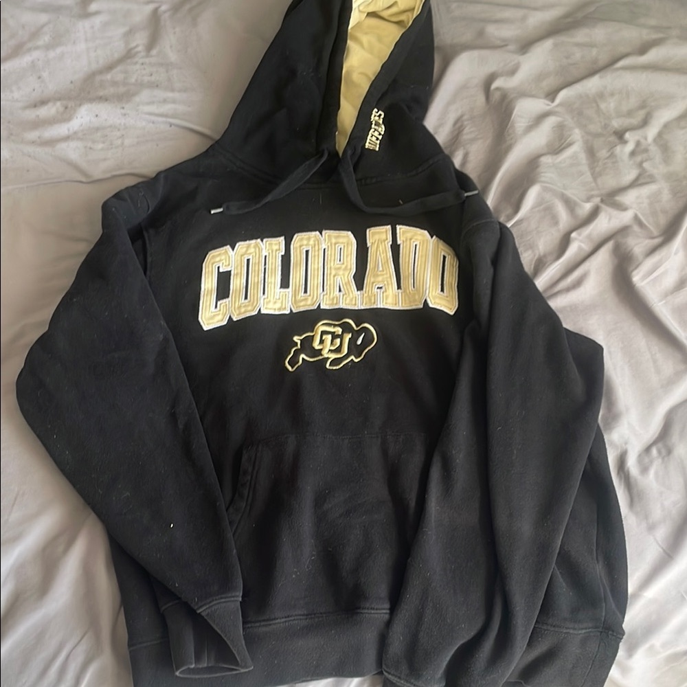 Colorado Black and Gold Hoodie